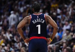 哈登上半场0助攻 个人2019年以来首次！